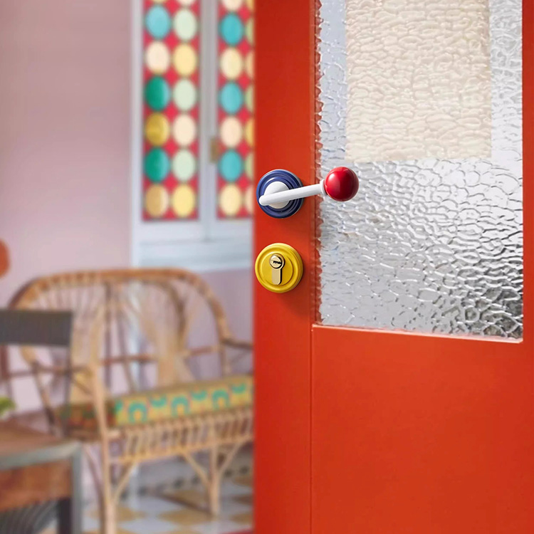 Khóa tay gạt bằng đồng decor không gian ấn tượng GT708 | Flexdecor VN | 6