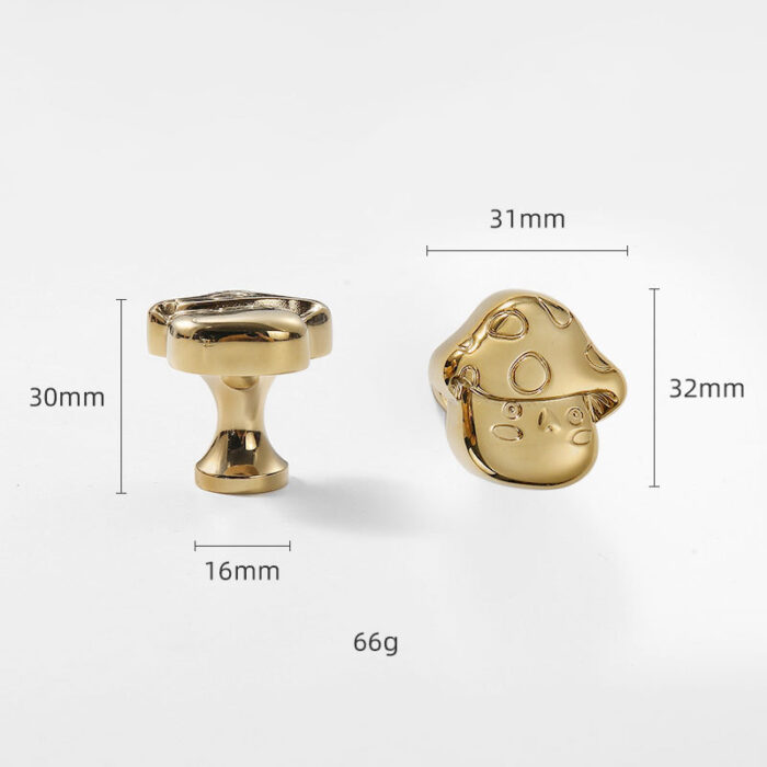 Núm tay nắm đồng hình nấm đáng yêu NS5568 | Flexdecor VN | 6