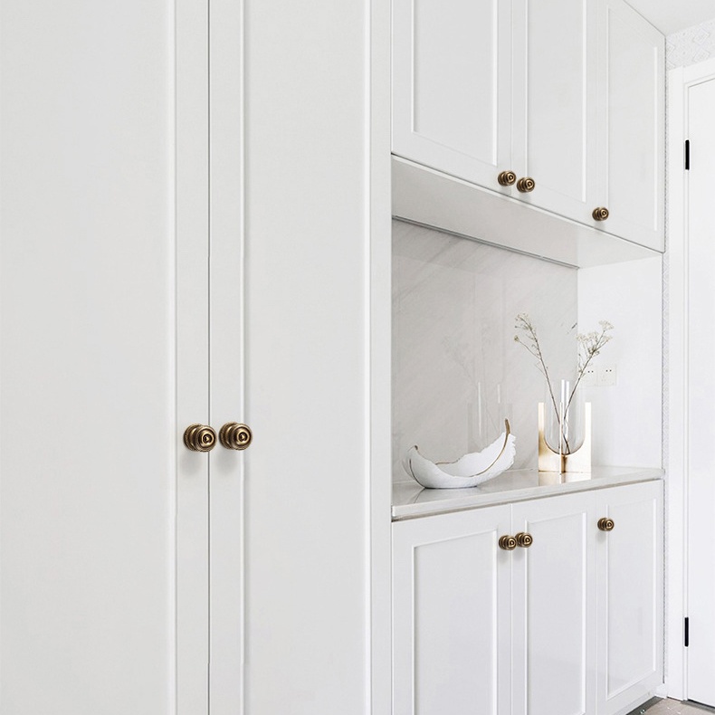Núm tay nắm tủ đồng Retro kiểu Bắc Âu NS5701 | Flexdecor VN | 133