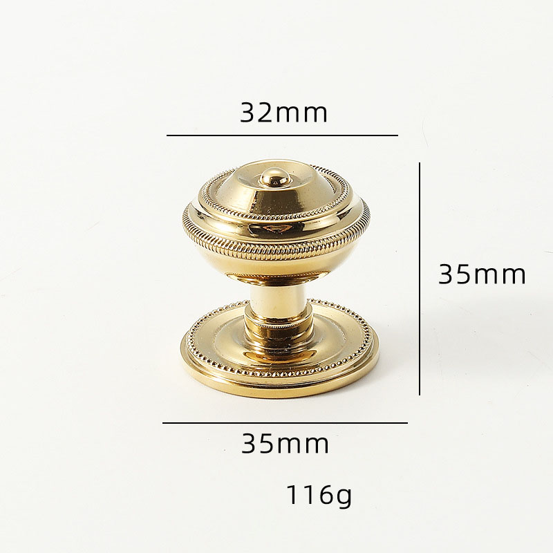 Núm tay nắm tủ đồng Retro kiểu Bắc Âu NS5701 | Flexdecor VN | 135