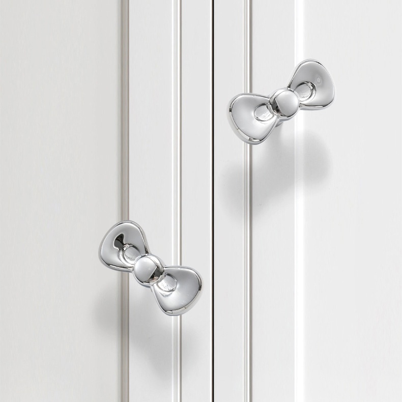 Núm tay nắm tủ đồng thau decor hình chiếc nơ NS5571 | Flexdecor VN | 16