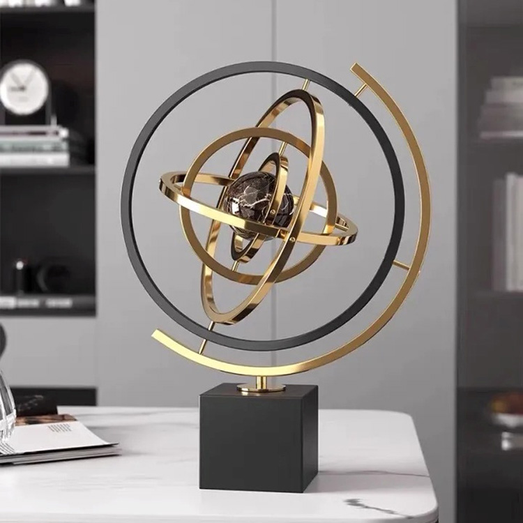 Tinh cầu bằng đá cẩm thạch xoay 360 decor không gian OL599 (5) Tinh cầu bằng đá cẩm thạch xoay 360 decor không gian OL599 | Flexdecor VN | 1