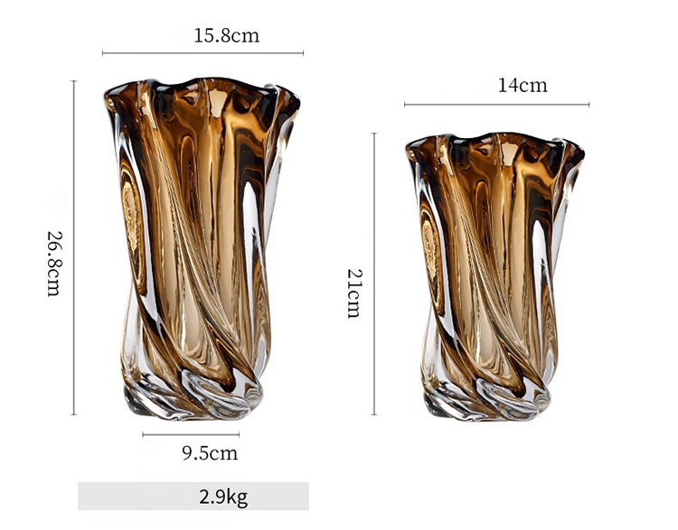 Bình cắm hoa thủy tinh màu hổ phách cao cấp HL921 | Flexdecor VN | 19 Bình cắm hoa thủy tinh màu hổ phách cao cấp HL921 | Flexdecor VN | 18