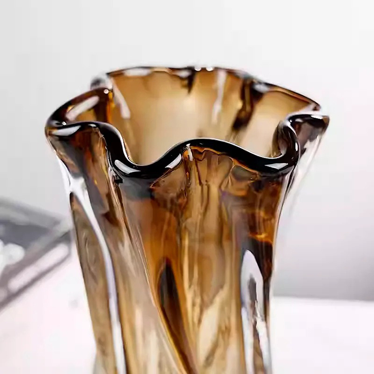 Bình cắm hoa thủy tinh màu hổ phách cao cấp HL921 | Flexdecor VN | 15 Bình cắm hoa thủy tinh màu hổ phách cao cấp HL921 | Flexdecor VN | 14