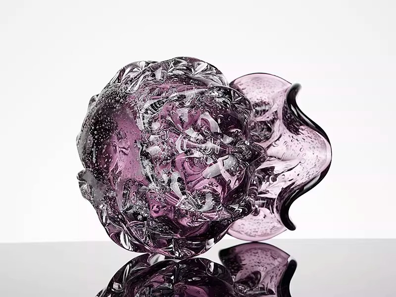 Bình thủy tinh cánh hoa Ruffled Violet HL008 | Flexdecor VN | 17 Bình thủy tinh cánh hoa Ruffled Violet HL008 | Flexdecor VN | 16