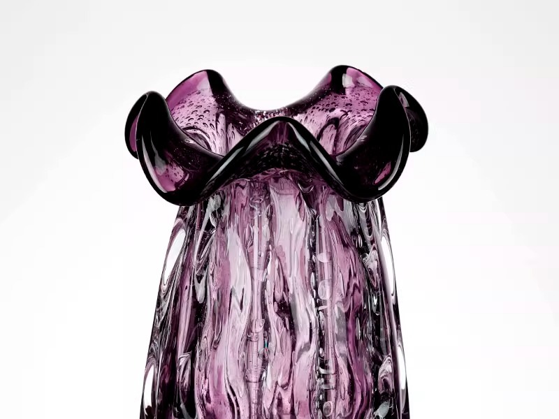 Bình thủy tinh cánh hoa Ruffled Violet HL008 | Flexdecor VN | 29 Bình thủy tinh cánh hoa Ruffled Violet HL008 | Flexdecor VN | 28