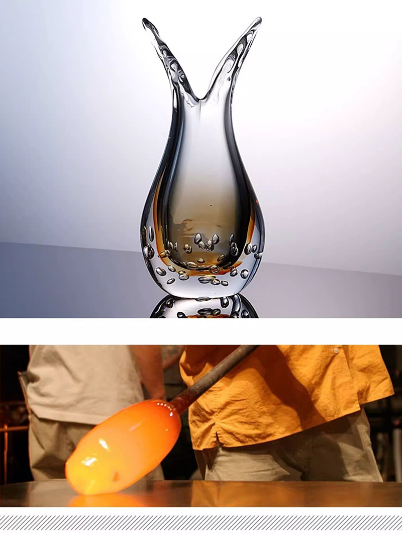 Bình thủy tinh đuôi cá nghệ thuật HL9761 | Flexdecor VN | 23