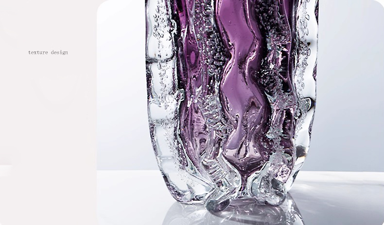Bình thủy tinh sóng thạch anh tím nghệ thuật HL2955 | Flexdecor VN | 17 Bình thủy tinh sóng thạch anh tím nghệ thuật HL2955 | Flexdecor VN | 16