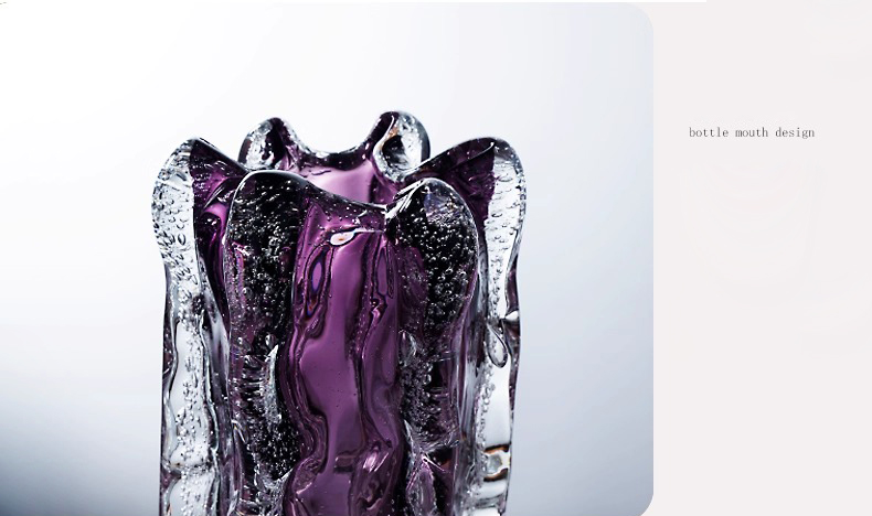 Bình thủy tinh sóng thạch anh tím nghệ thuật HL2955 | Flexdecor VN | 19 Bình thủy tinh sóng thạch anh tím nghệ thuật HL2955 | Flexdecor VN | 18