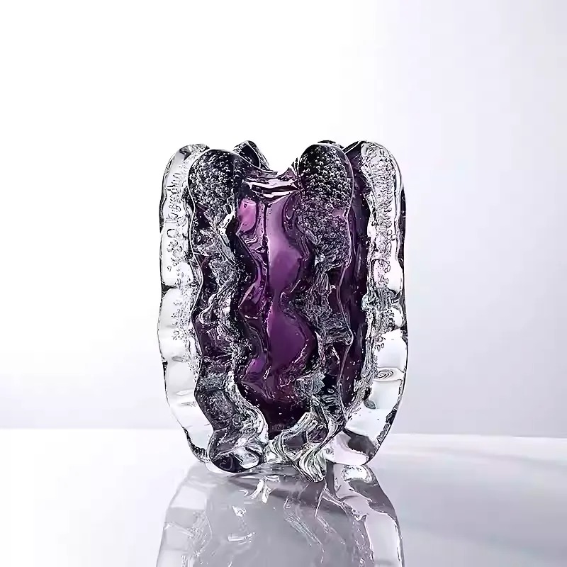 Bình thủy tinh sóng thạch anh tím nghệ thuật HL2955 | Flexdecor VN | 13 Bình thủy tinh sóng thạch anh tím nghệ thuật HL2955 | Flexdecor VN | 12