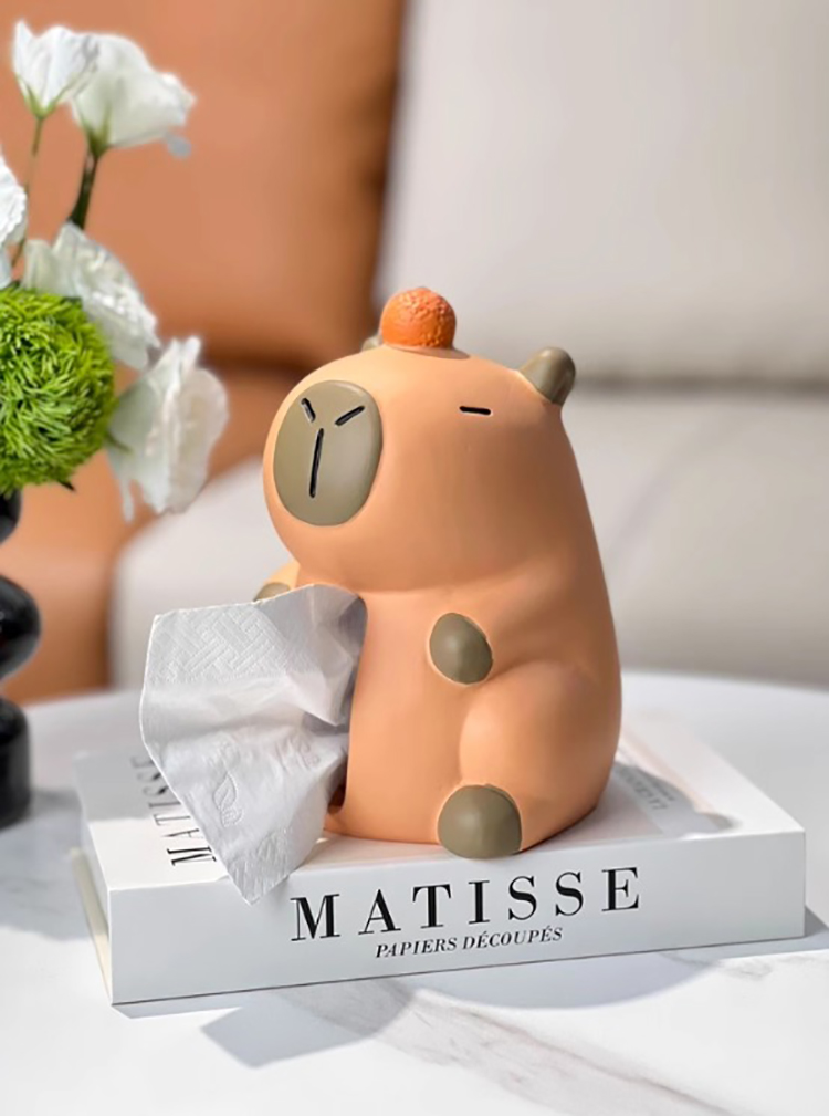 Hộp đựng khăn giấy Capypara để bàn đáng yêu XM272 | Flexdecor VN | 7 Hộp đựng khăn giấy Capypara để bàn đáng yêu XM272 | Flexdecor VN | 6