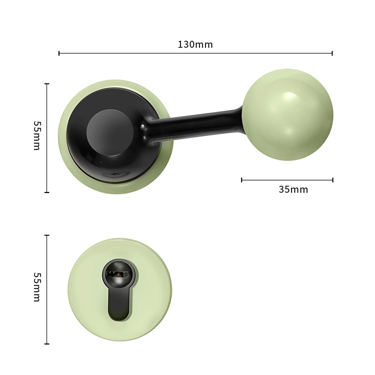 Khóa tay gạt sắc màu decor không gian GGAD12 | Flexdecor VN | 25