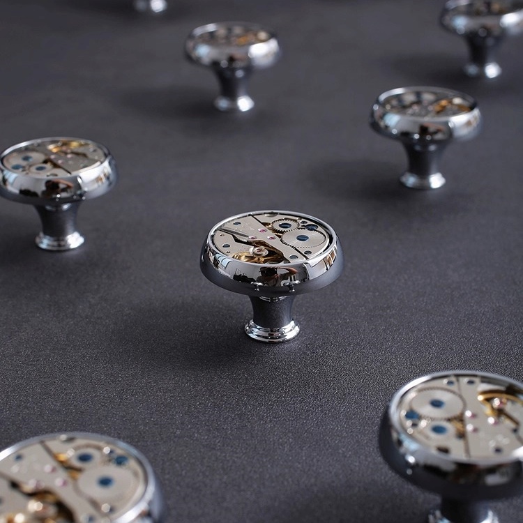 Núm tay nắm tủ đồng cơ khí Vintage Clockwork JYJ08 | Flexdecor VN | 13