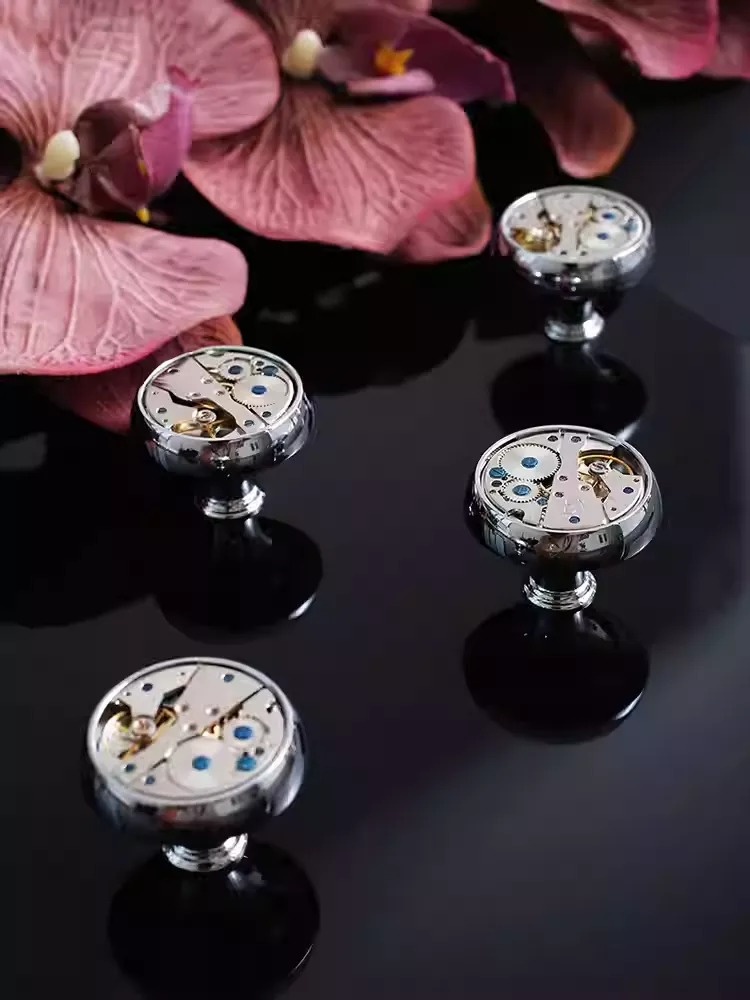 Núm tay nắm tủ đồng cơ khí Vintage Clockwork JYJ08 | Flexdecor VN | 5