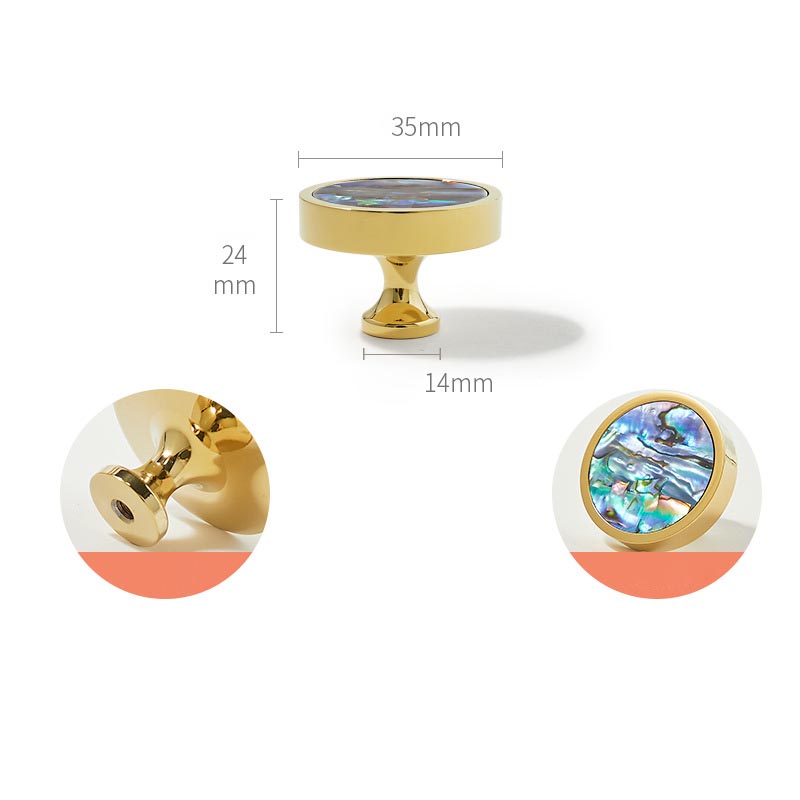 Núm tay nắm tủ tròn đồng thau khảm xà cừ cao cấp KPA884 | Flexdecor VN | 21 Núm tay nắm tủ tròn đồng thau khảm xà cừ cao cấp KPA884 | Flexdecor VN | 20