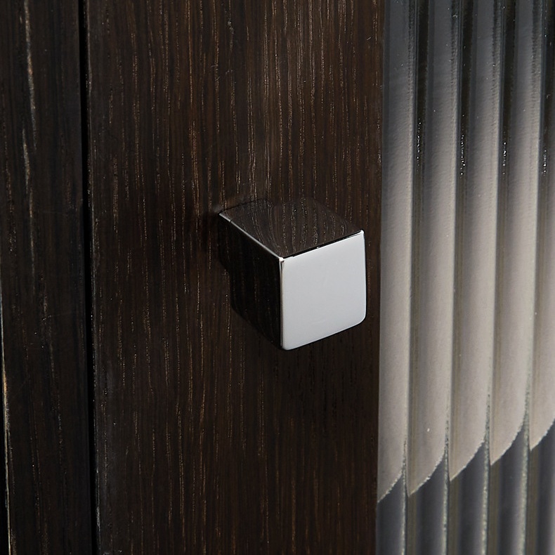 Núm tay nắm tủ đồng hình lập phương màu bạc KPA800 | Flexdecor VN | 83