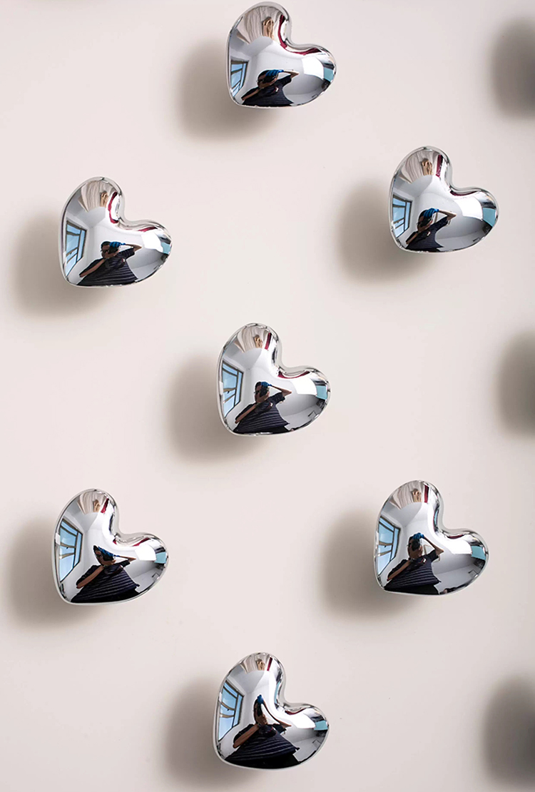 Núm tay nắm tủ đồng thau hình trái tim JYJ72 | Flexdecor VN | 13