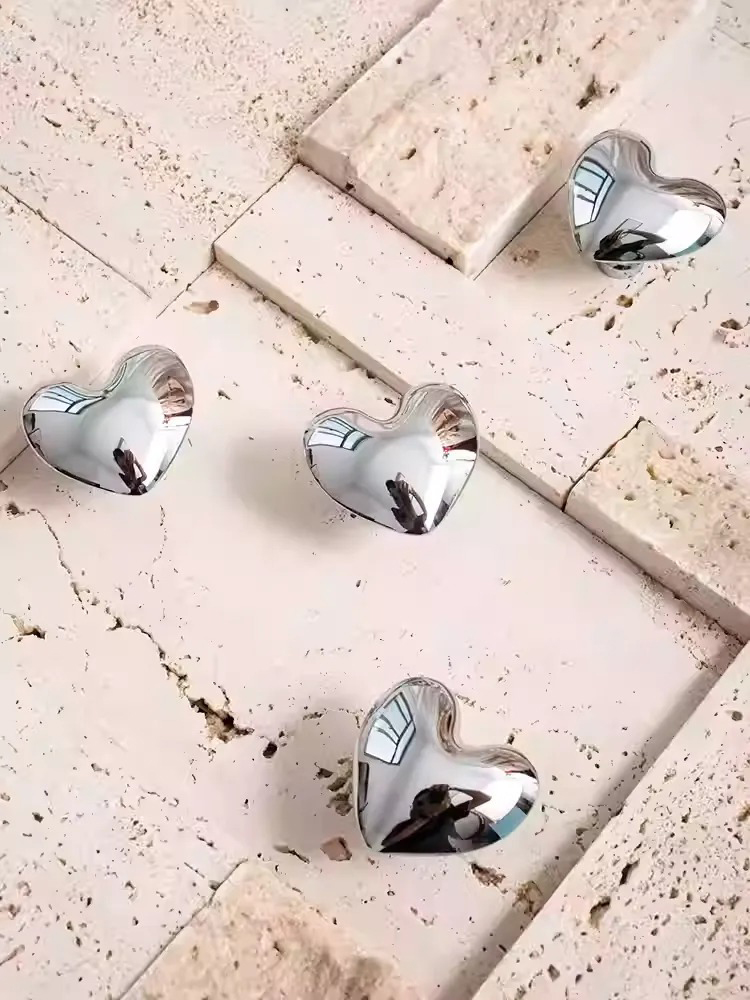 Núm tay nắm tủ đồng thau hình trái tim JYJ72 | Flexdecor VN | 7