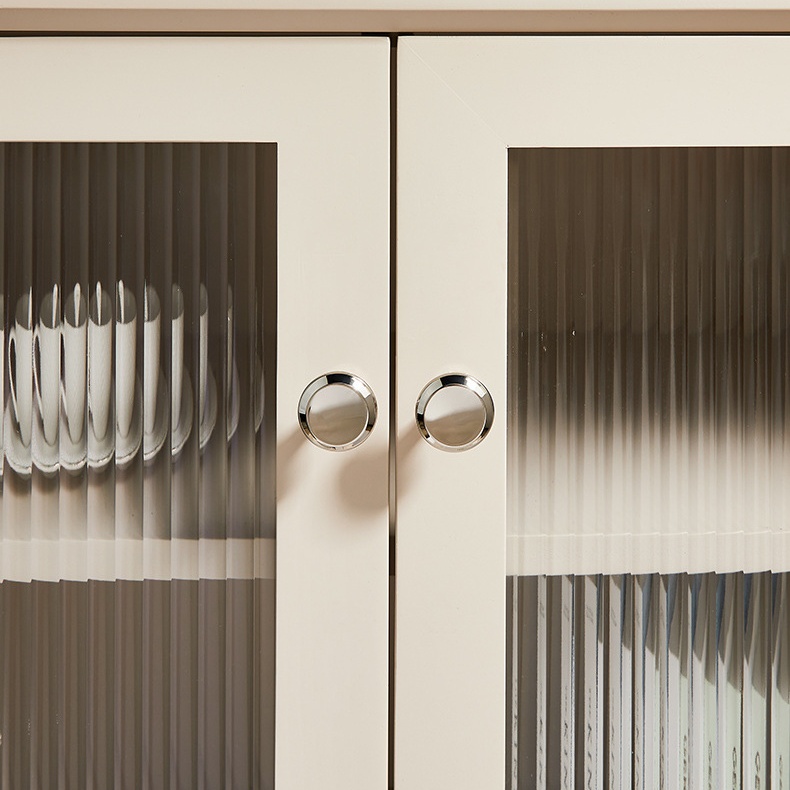 Núm tay nắm tủ tròn đồng thau màu bạc KPA58 | Flexdecor VN | 11