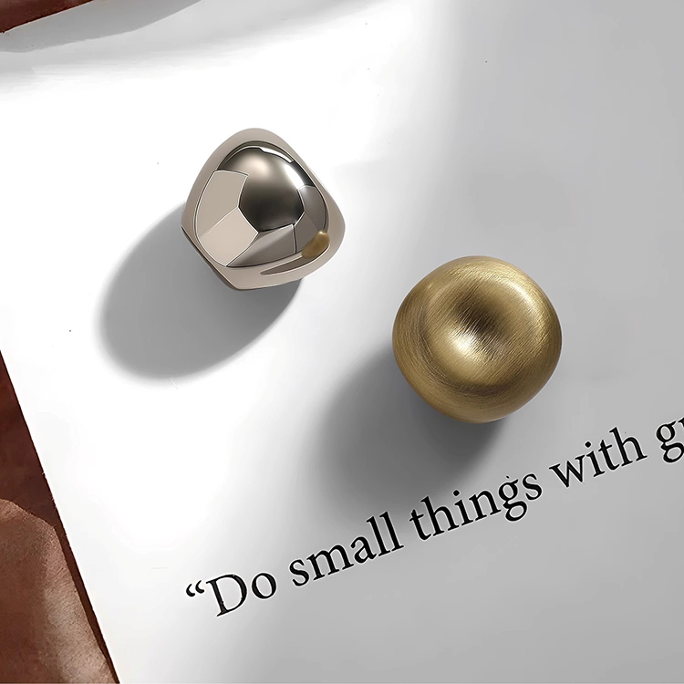 Tay nắm ngăn kéo đồng hình quả táo tối giản YJ99063 | Flexdecor VN | 10