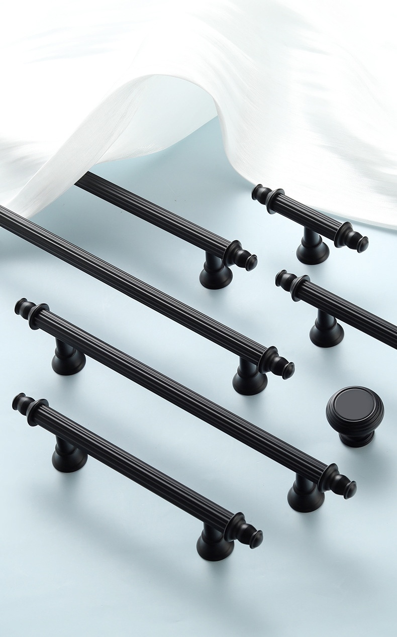 Tay nắm tủ đồng đen thân sọc kiểu Âu NS5496BL | Flexdecor VN | 11 Tay nắm tủ đồng đen thân sọc kiểu Âu NS5496BL | Flexdecor VN | 10