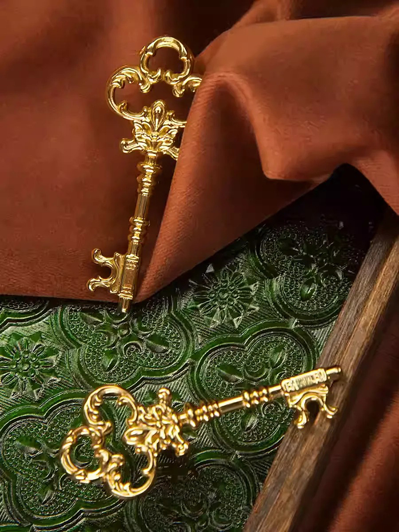 Tay nắm tủ đồng hình chìa khóa nghệ thuật Bắc Âu GT2322 | Flexdecor VN | 14