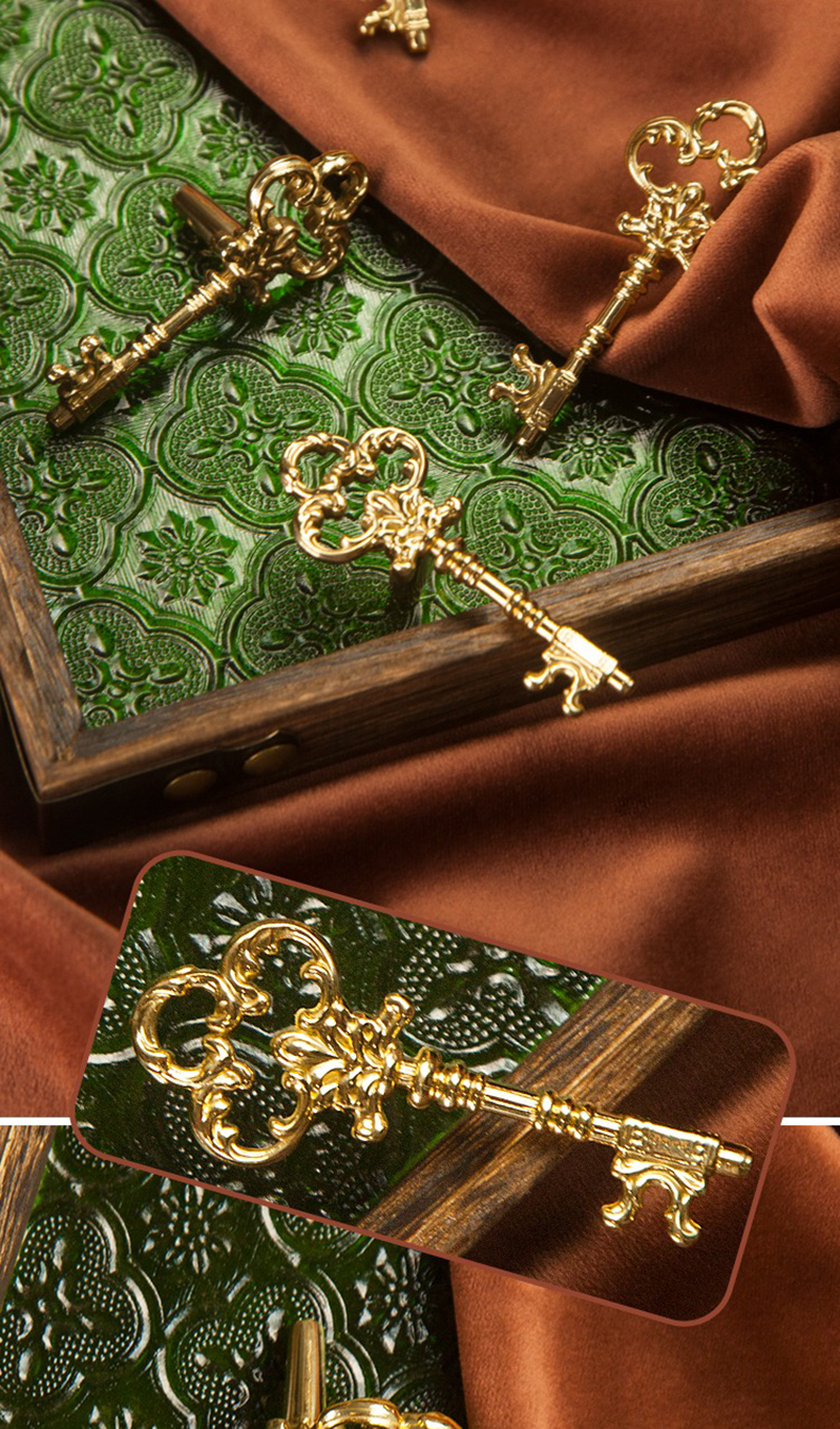 Tay nắm tủ đồng hình chìa khóa nghệ thuật Bắc Âu GT2322 | Flexdecor VN | 16