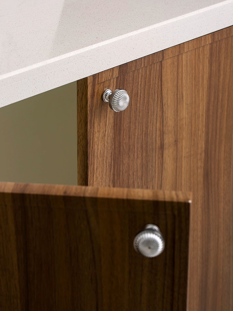 Tay nắm tủ đồng thau màu bạc Retro Bắc Âu JYJ50 | Flexdecor VN | 17