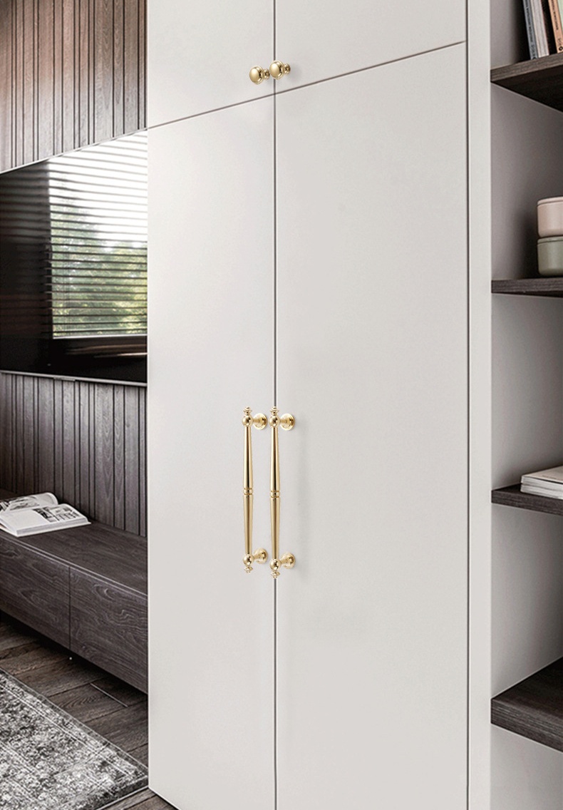 Tay nắm tủ đồng vàng bóng sang trọng cao cấp NS5397YG | Flexdecor VN | 13 Tay nắm tủ đồng vàng bóng sang trọng cao cấp NS5397YG | Flexdecor VN | 12