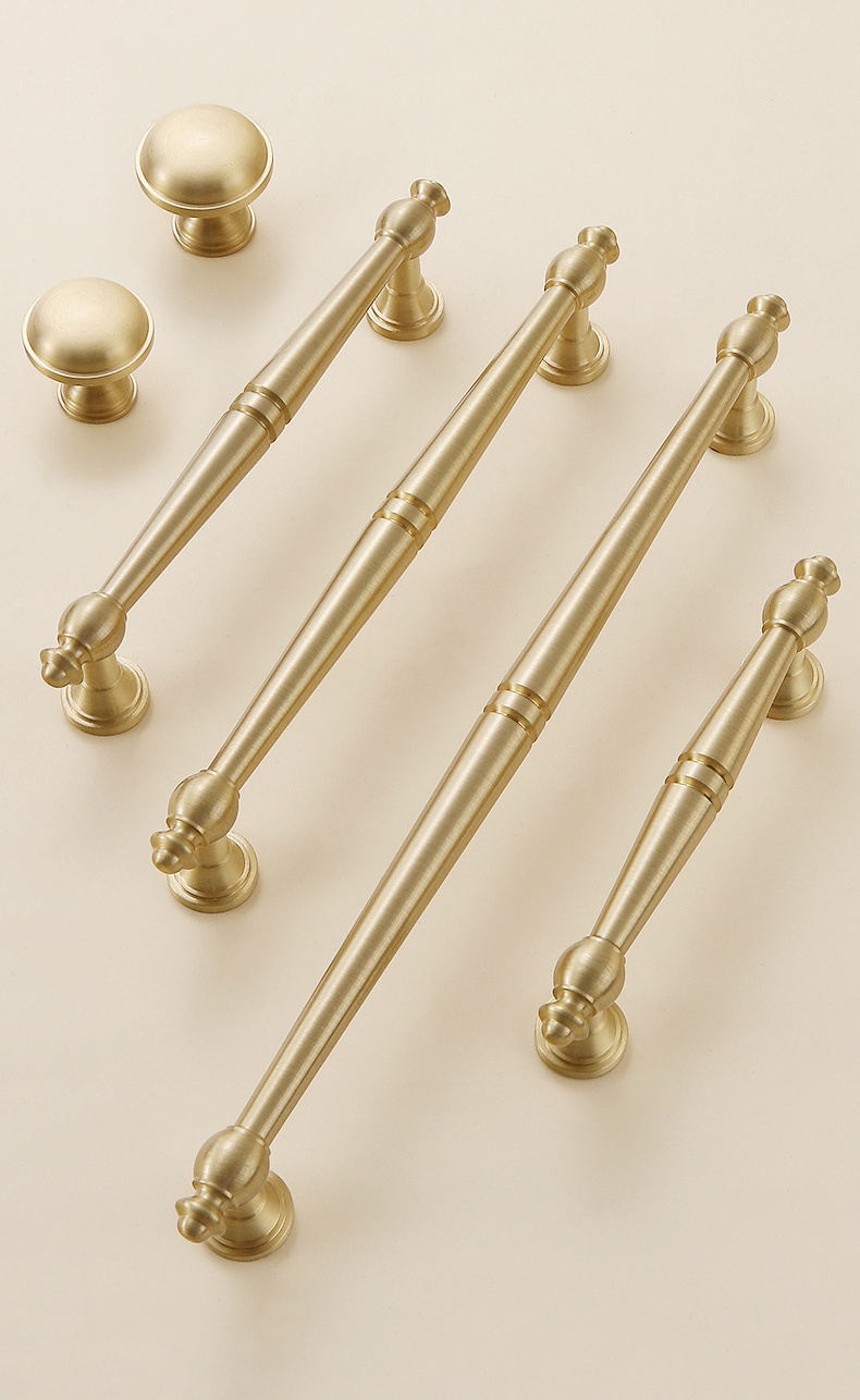 Tay nắm tủ đồng vàng sang trọng cao cấp NS5397Y | Flexdecor VN | 6 Tay nắm tủ đồng vàng sang trọng cao cấp NS5397Y | Flexdecor VN | 5