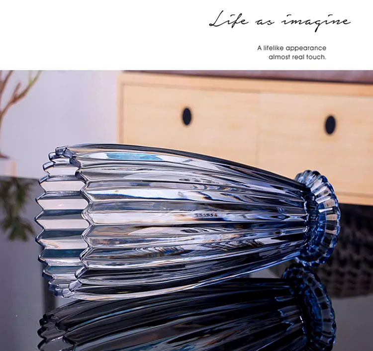 Bình hoa thủy tinh Ombre Crystal Luxe HL4629 | Flexdecor VN | 24