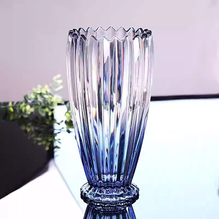 Bình hoa thủy tinh Ombre Crystal Luxe HL4629 | Flexdecor VN | 20