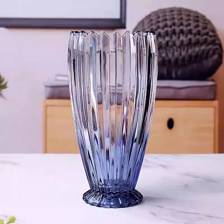 Bình hoa thủy tinh Ombre Crystal Luxe HL4629 | Flexdecor VN | 16