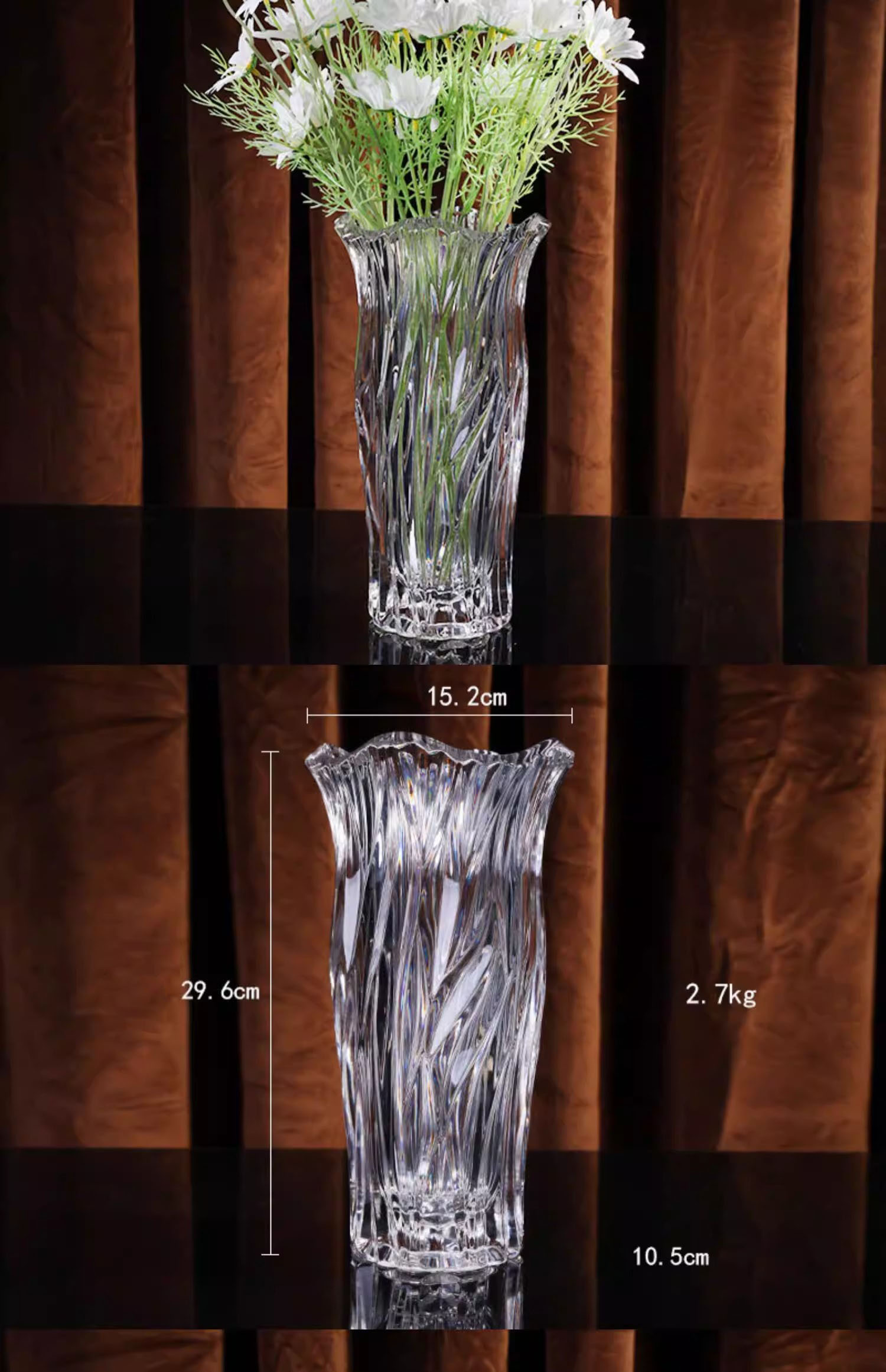 Bình hoa thủy tinh phong cách châu Âu HL7299 | Flexdecor VN | 17 Bình hoa thủy tinh phong cách châu Âu HL7299 | Flexdecor VN | 16