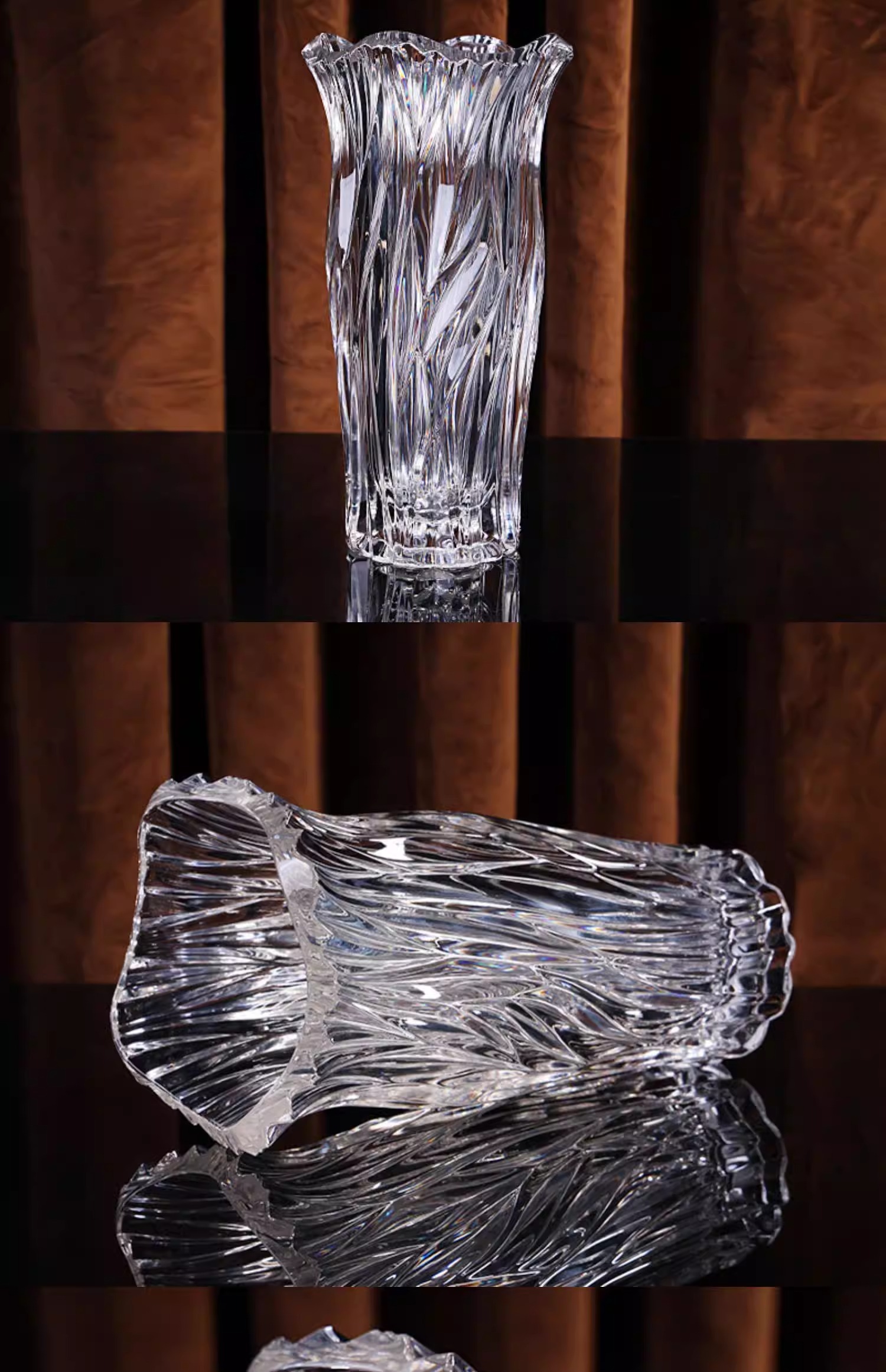 Bình hoa thủy tinh phong cách châu Âu HL7299 | Flexdecor VN | 9 Bình hoa thủy tinh phong cách châu Âu HL7299 | Flexdecor VN | 8