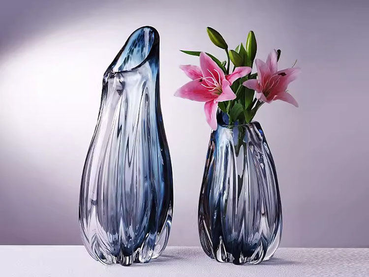 Bình hoa thủy tinh trang trí nghệ thật HL829 | Flexdecor VN | 6