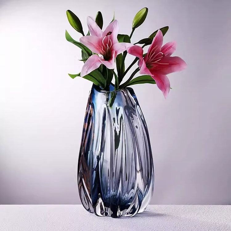 Bình hoa thủy tinh trang trí nghệ thật HL829 | Flexdecor VN | 8