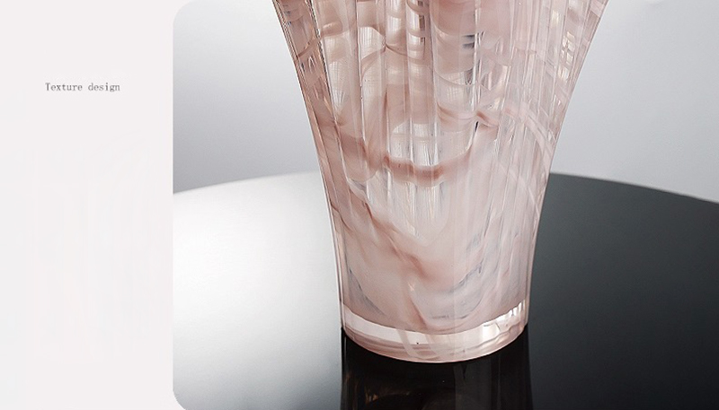 Bình thủy tinh cánh hoa gợn sóng nghệ thuật HL936 | Flexdecor VN | 23