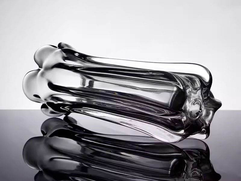 Bình thủy tinh hoa khói Ombre cao cấp HL0608 | Flexdecor VN | 15