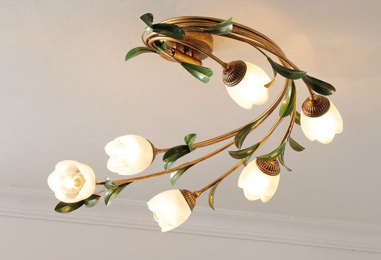 Đèn trần decor không gian đóa hoa linh lan SZ64 | Flexdecor VN | 17