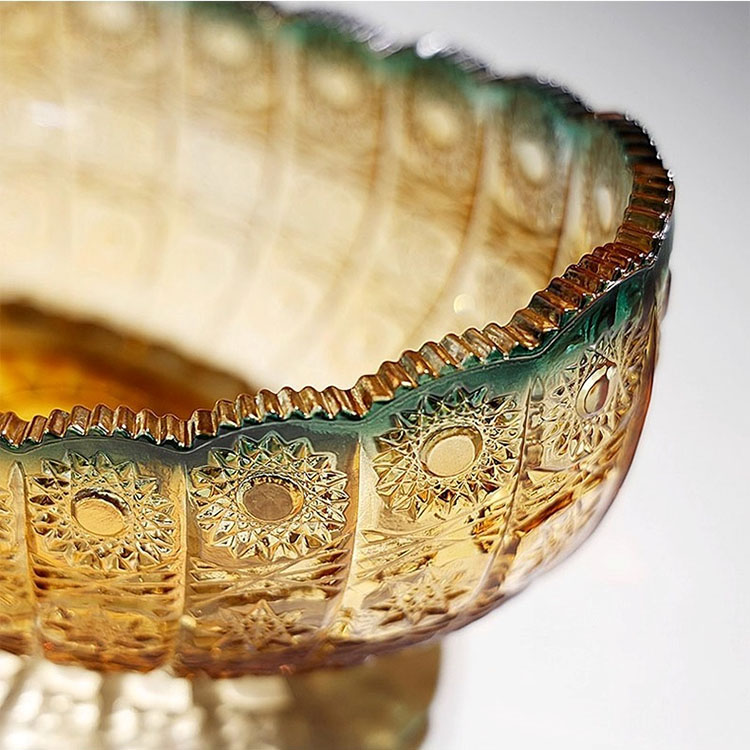 Đĩa trái cây thủy tinh dáng thuyền Retro HL674 | Flexdecor VN | 27 Đĩa trái cây thủy tinh dáng thuyền Retro HL674 | Flexdecor VN | 26