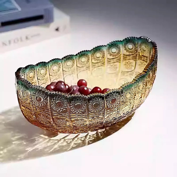 Đĩa trái cây thủy tinh dáng thuyền Retro HL674 | Flexdecor VN | 17 Đĩa trái cây thủy tinh dáng thuyền Retro HL674 | Flexdecor VN | 16