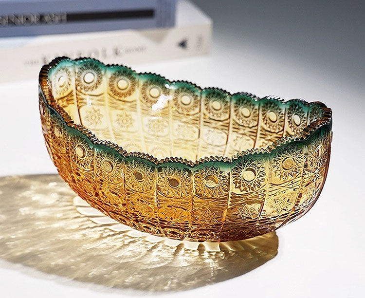 Đĩa trái cây thủy tinh dáng thuyền Retro HL674 | Flexdecor VN | 15 Đĩa trái cây thủy tinh dáng thuyền Retro HL674 | Flexdecor VN | 14