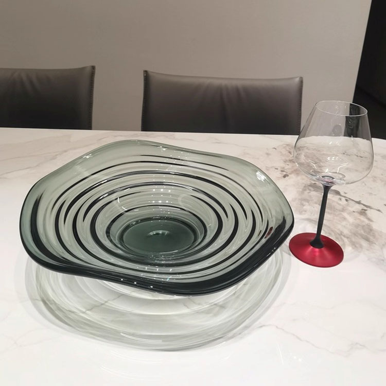 Đĩa trái cây vòng sóng thủy tinh HL5380 | Flexdecor VN | 31