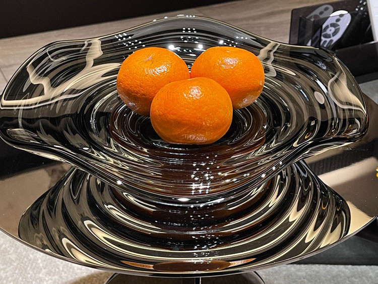 Đĩa trái cây vòng sóng thủy tinh HL5380 | Flexdecor VN | 23