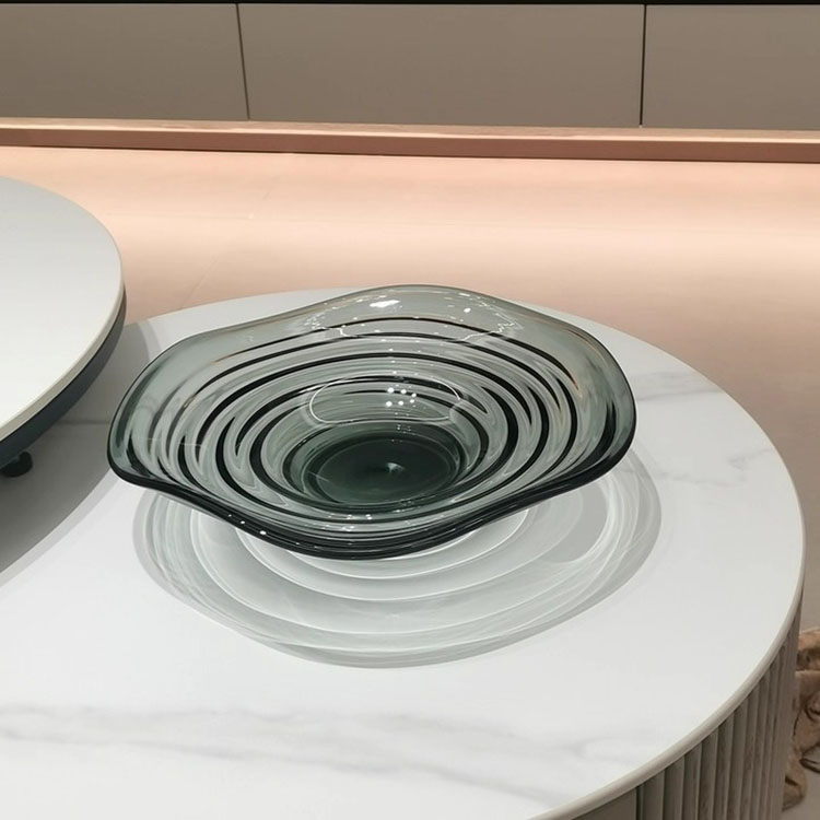 Đĩa trái cây vòng sóng thủy tinh HL5380 | Flexdecor VN | 29