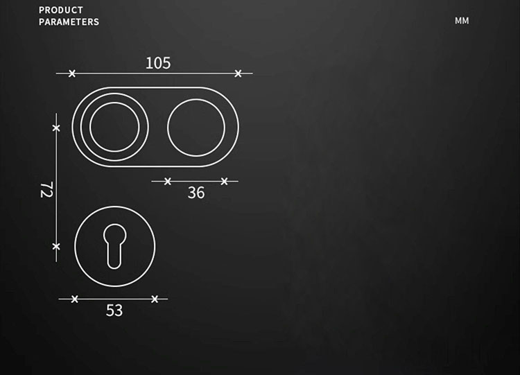 Khóa cửa phân thể tay gạt sáng tạo 72F230 | Flexdecor VN | 25 Khóa cửa phân thể tay gạt sáng tạo 72F230 | Flexdecor VN | 24