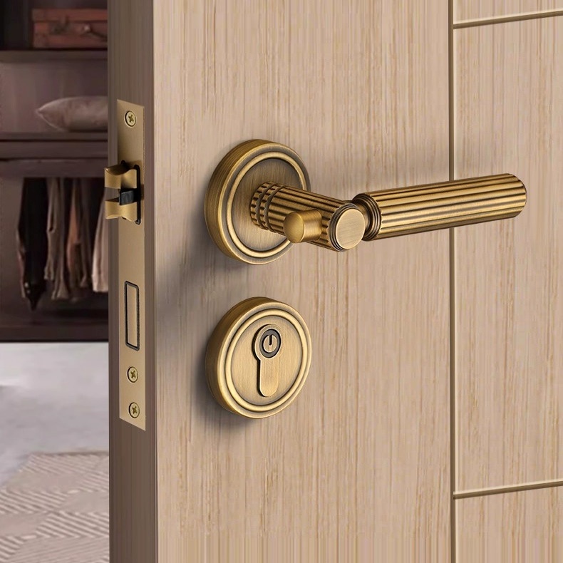 Khóa phân thể tay gạt đồng thau vân sọc YJ171 | Flexdecor VN | 23 Khóa phân thể tay gạt đồng thau vân sọc YJ171 | Flexdecor VN | 22