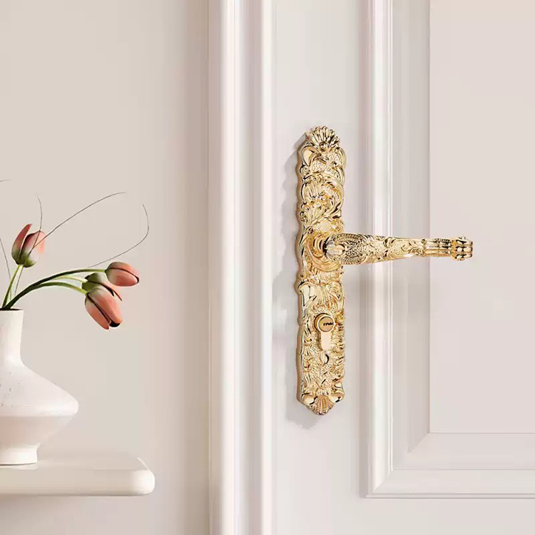 Khóa tay gạt đồng thau chạm khắc cổ điển M1698 | Flexdecor VN | 15 Khóa tay gạt đồng thau chạm khắc cổ điển M1698 | Flexdecor VN | 14