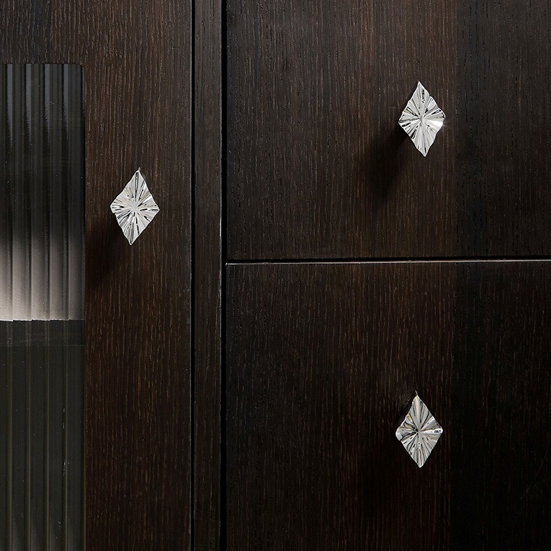 Núm tay nắm đồng thau Diamond Rays KPA740 | Flexdecor VN | 10